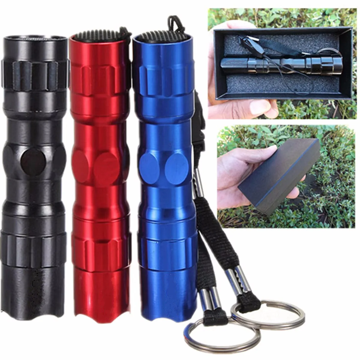 

Smuxi Portable Work Lamp 10000lm COB LED Smuxi flashlight Worklight 1 modes Rechargeable waterproof use AA