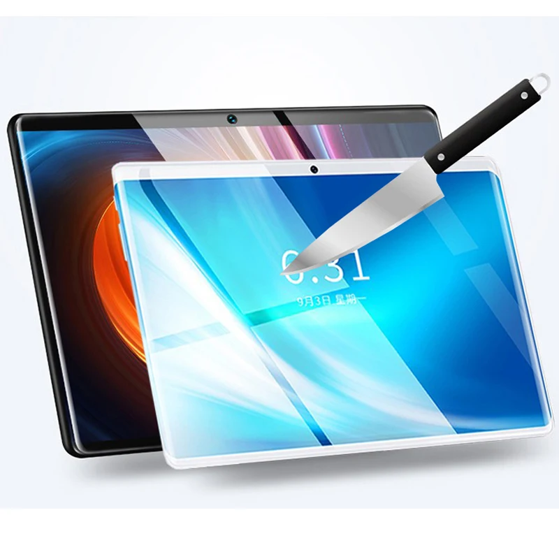 S119 Android 9 0 2.5D экран планшетный ПК 10 1 дюймов 3G телефон 8 Восьмиядерный ОЗУ 6 Гб ПЗУ 64