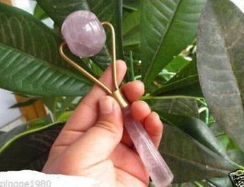 

SUIRONG---412++++NATURAL AMETHYST QUARTZ CRYSTAL MASSAGE WAND POWERFUL HEALING