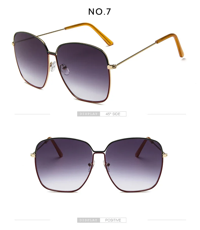 Новая мода Zonnebril Dames винтажные рамки солнцезащитные очки авиаторы металлический круг фирменный дизайн уличные солнечные очки UV400 Oculos De Sol