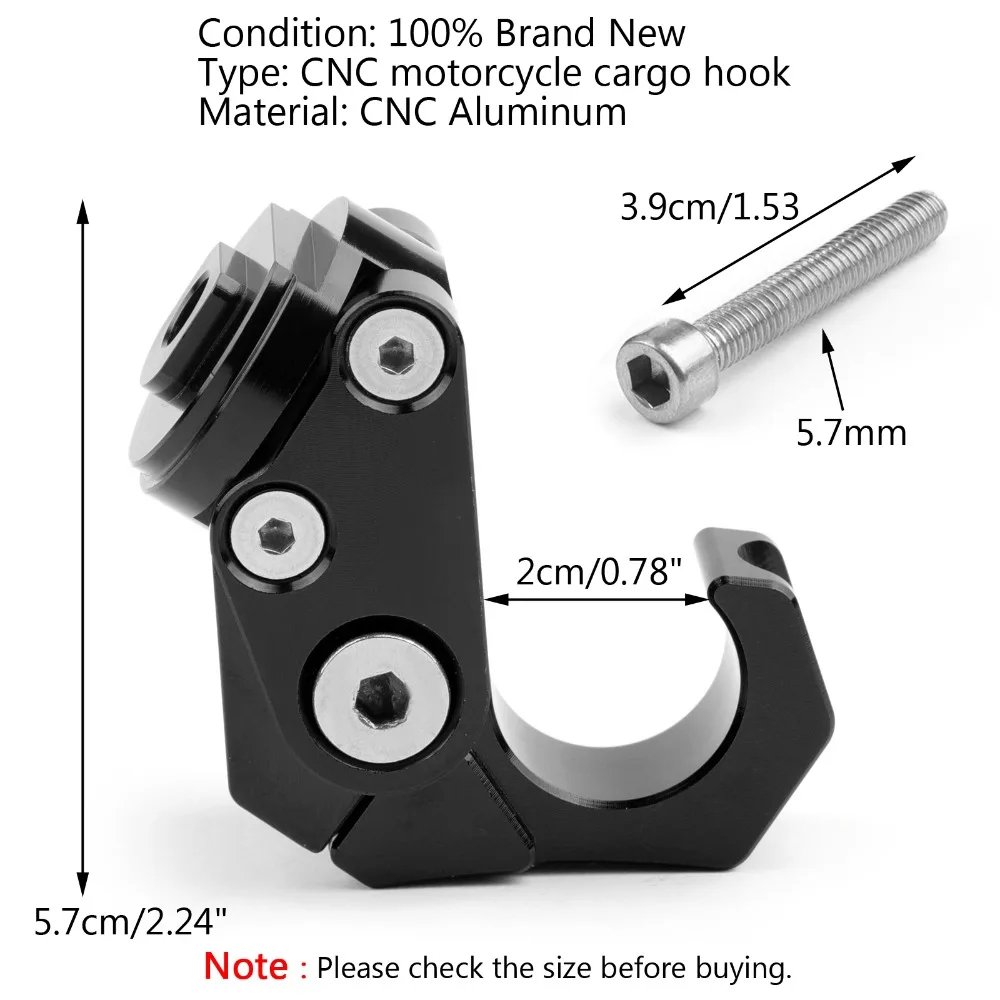 Areyourshop шлем вешалка для бутылок держатель CNC Алюминиевые крючки из сплава M6 для Yamaha NMAX 155 NMAX155 RC150 для Honda Scoopy