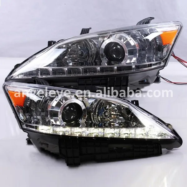 2007 to 2012 year For Lexus ES350 EX350 car led headlight Chrome