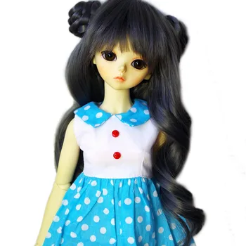 

[wamami] 124# Fashion Dots Blue Clothes/Dress 1/4 MSD AOD DOD BJD Dollfie