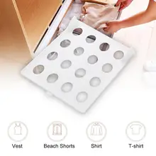 1Pcs Fast Clothes Fold Board Clothing Organization Shirt Folder Backpack Long Simple T-Shirt Folder Clip Clamp Flip Fold