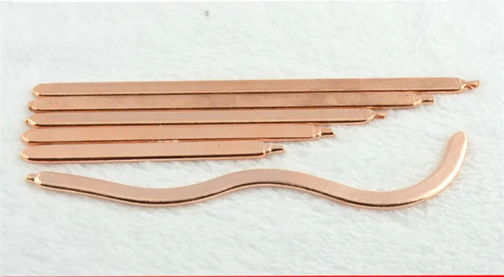 11*3*100mm-280mm DIY laptop computer CPU GPU graphics card Flat copper heat pipe super heatsink cooler efficient cooling tube