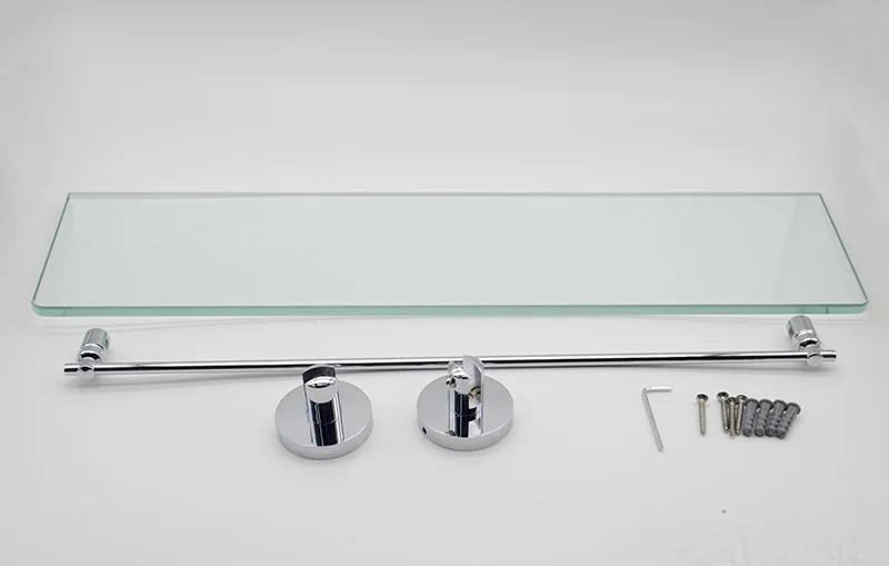 chrome single glass shelf modern brass wall mounted bath cleanser shower shampoo bathroom accessories glass rack 205 inch in bathroom shelves from home - Bathroom Accessories Glass Shelf chrome single glass shelf modern brass wall mounted bath cleanser shower shampoo bathroom accessories glass rack 205 inch in bathroom shelves from home - Bathroom Accessories Glass Shelf