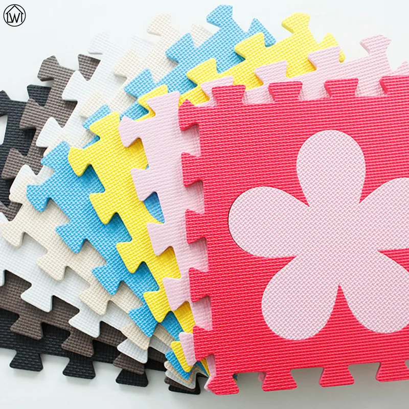 

10pcs Children Puzzle EVA Foam Mat for Infant Kids Waterproof Floor Room Game Carpet Decor Mat Cartoon Pattern Puzzle Split Pad