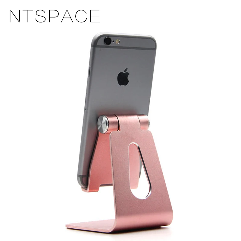 

Universal Phone Holder for iPad iPhone Xs Mobile Phone Holder Stand Aluminium Alloy Metal Tablet Stand For Samsung Xiaomi Huawei