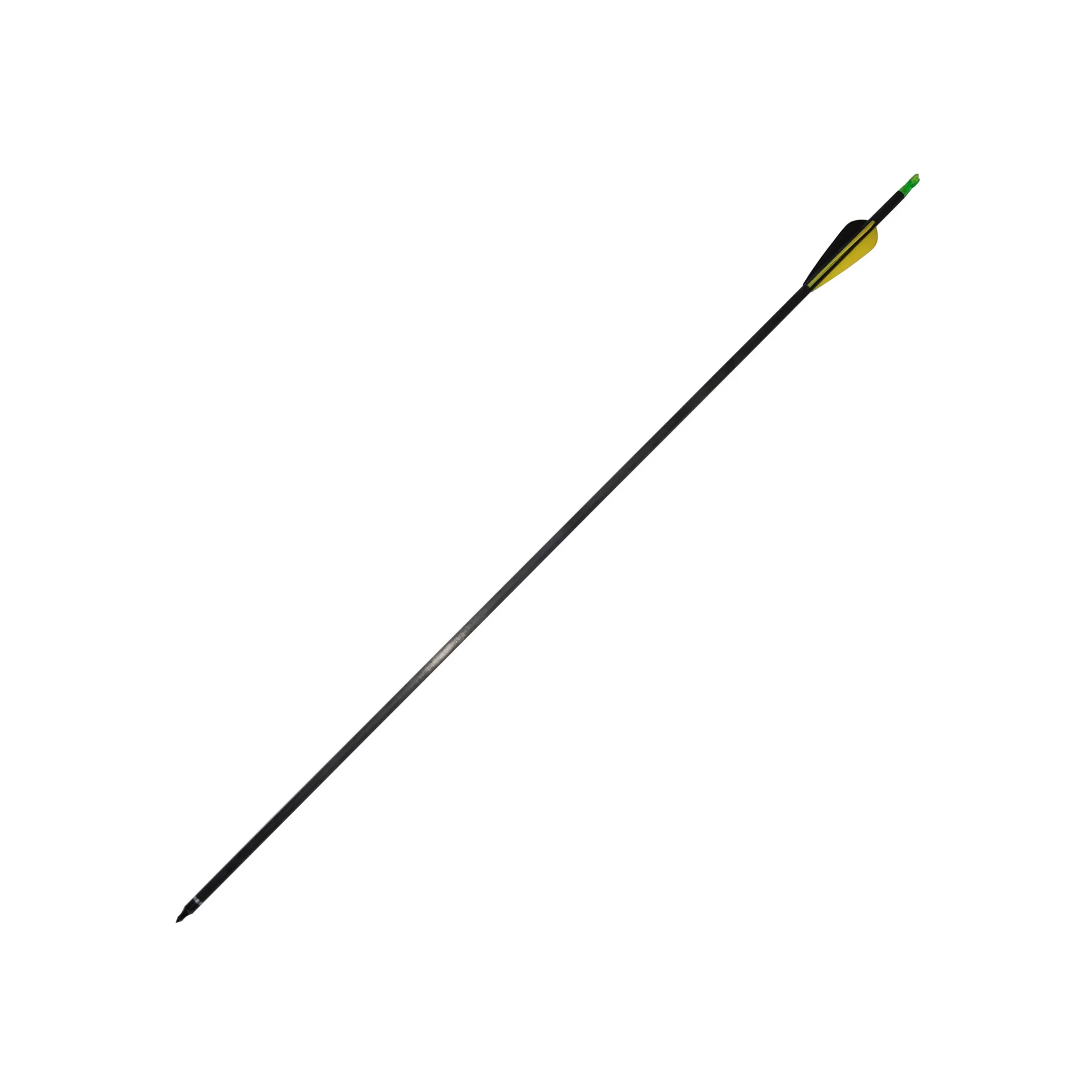 Two Yellow and One Black Carbon Arrows