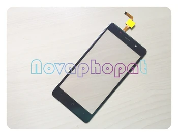 

Novaphopat Black/Golden Digitizer Screen For Bravis A504 Trace Touch Screen Glass Digitizer Sensor Screen Replacement +tracking