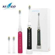 SEAGO Electric Toothbrush Wireless Charging Rechargeable Toothbrushes Adult Inductive Teeth Brush Oral Hygiene 5 Modes SG507