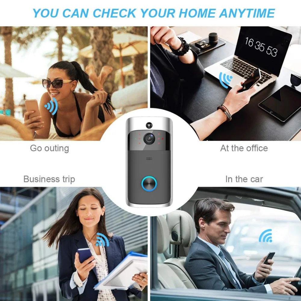 video doorbell camera chime