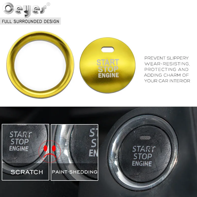 Start Engine Button Cover Ring (17)