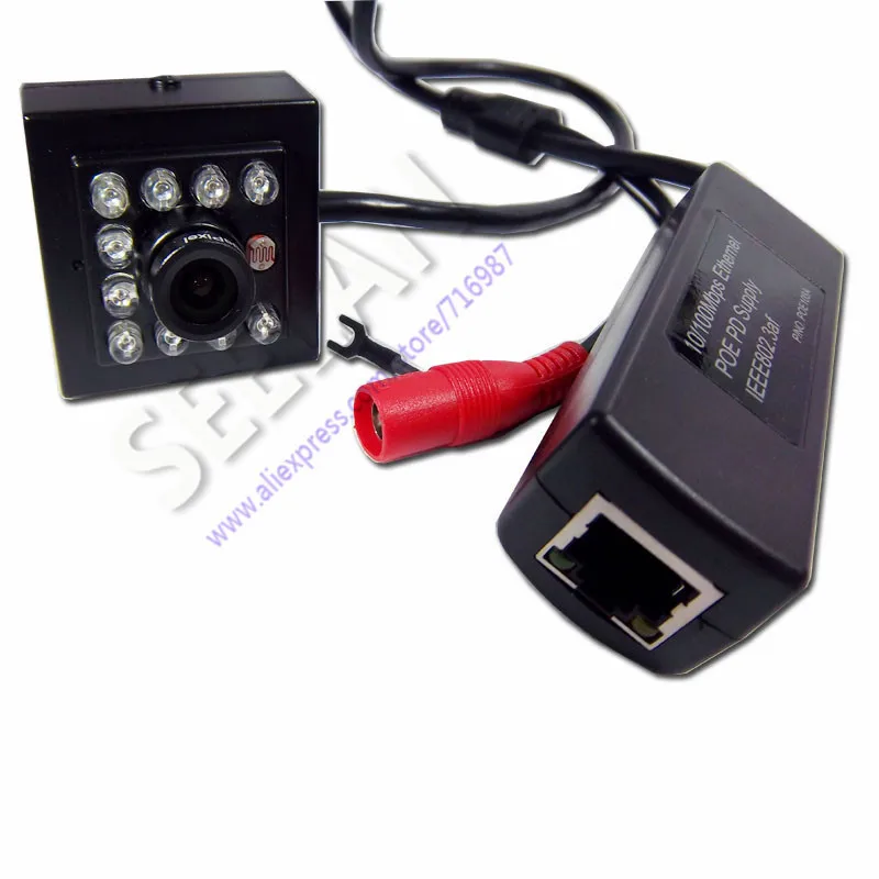 720P mini ir camera poe ip Smallest Night Vision mini ip camera Covert Network Onvif 940nm ir mini poe ip camera ir camera