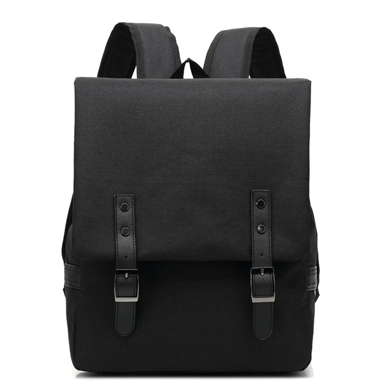 Zebella hombres de lona de las mujeres mochilas bolsas para la escuela de los adolescentes viajes ocasional de los niños niñas de gran capacidad portátil Mochila