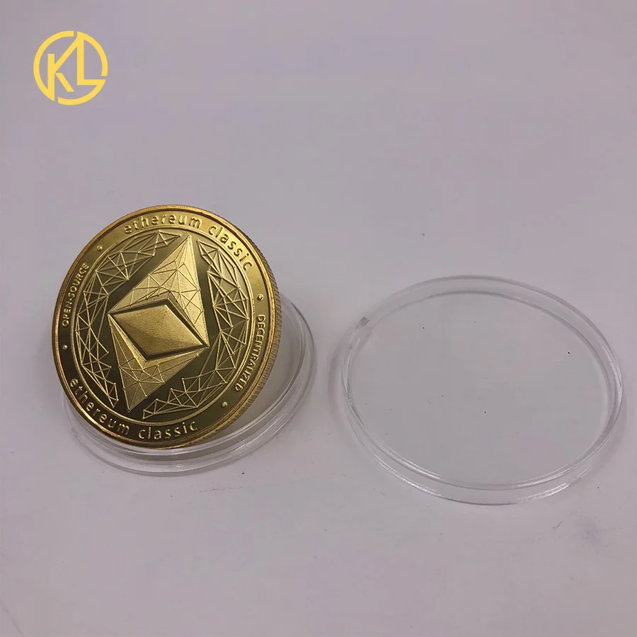 SHANGJ Les Souvenirs De Pièce D’Ethereum Conviennent À La Décoration À La Maison//Collection De Pièce De Monnaie D’Armoire//Cadeaux Commémoratifs pour des Amis