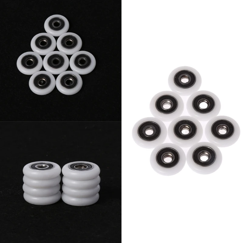 8 Pcs Bath cabinet roller wheel shower room accessories bearing roller wheel 5*23*5.7mm 8 Pcs Bath cabinet roller wheel shower room accessories bearing roller wheel 5*23*5.7mm