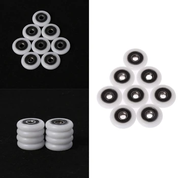 

8 Pcs Bath cabinet roller wheel shower room accessories bearing roller wheel 5*23*5.7mm