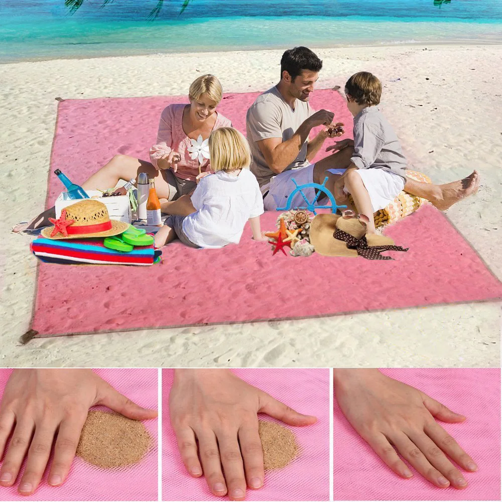 

magic beach mat sand free mat beach folding beach mat sandless outdoor waterproof portable beach blanket camping picnic mat