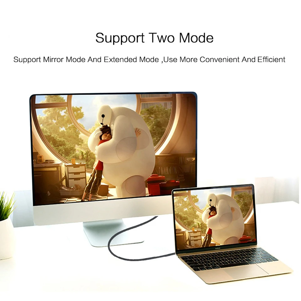 Кабель QGeeM USB Type C 3 1 Для Mini DisplayPort DP 4K 60HZ HDTV конвертер адаптер для Macbook HuaWei Mate 10 Sansung