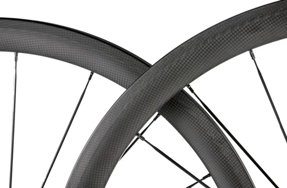 Perfect Superteam 700C 38mm clincher wheelset 3K Matte 5