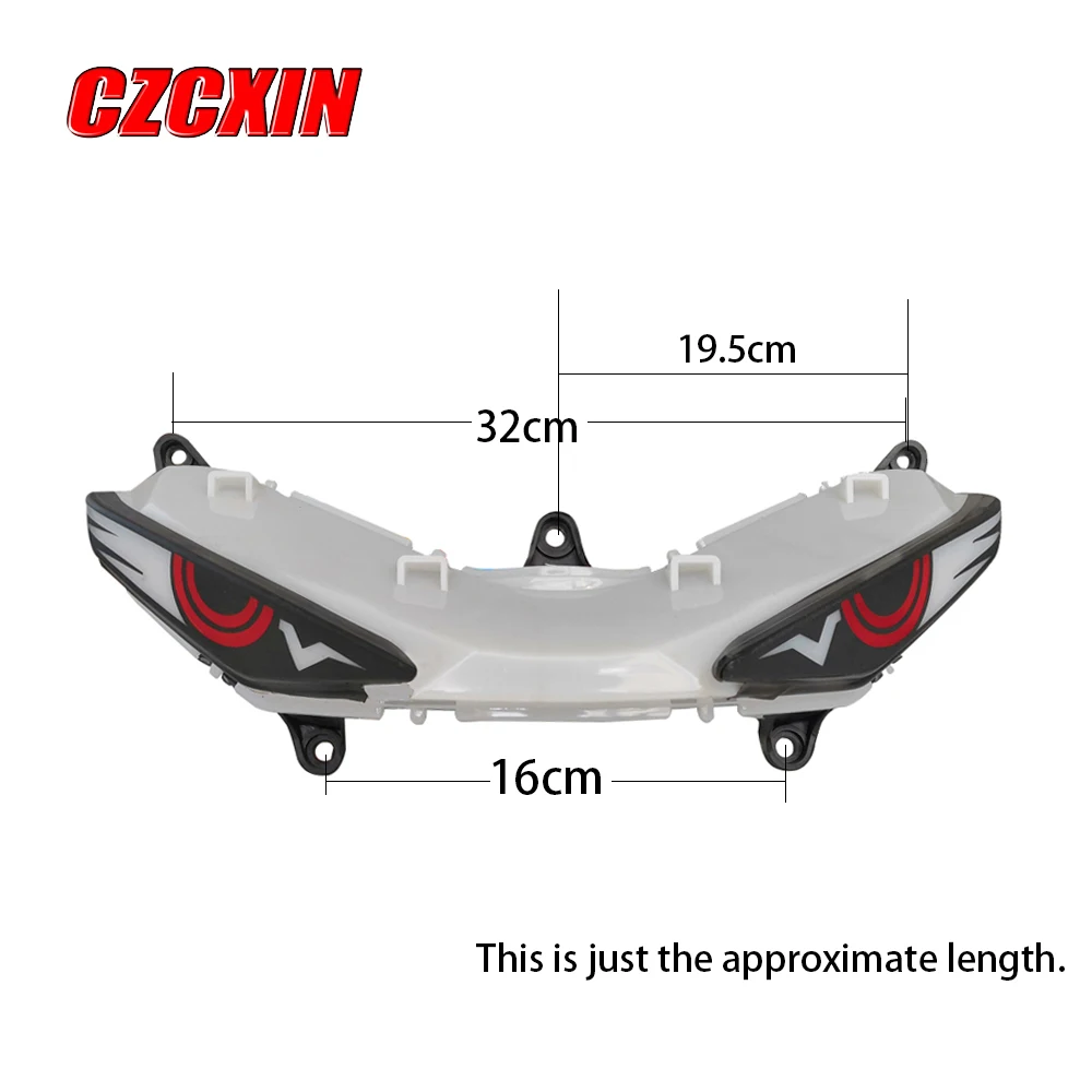 Мотоцикл модификация фар декоративный светодиод& сигнальная фара передняя лампа для YAMAHA Exciter150 MXKING150 Y15ZR
