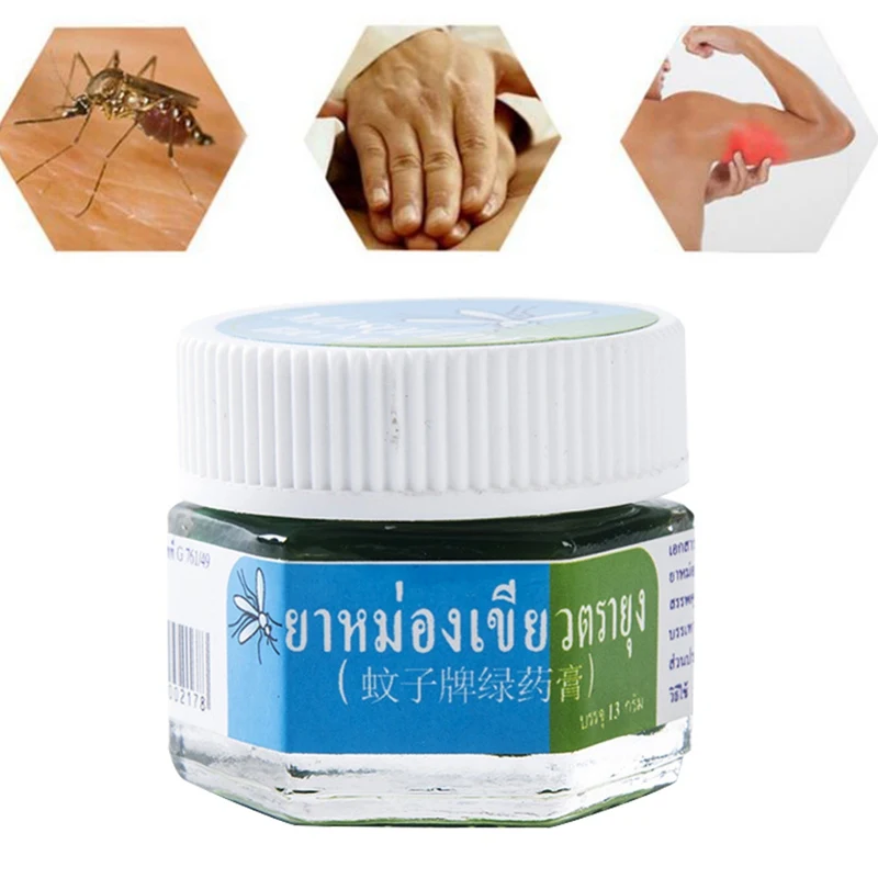 Thailand Mosquito Repellent Ointment Relieve Itching Pain Natural