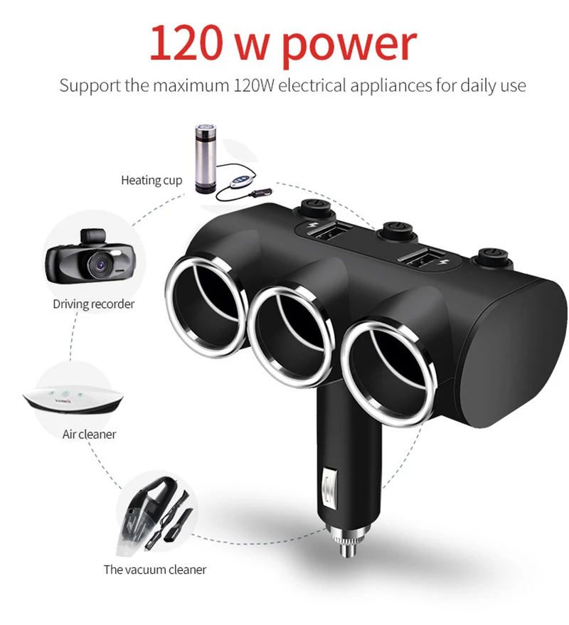 Thbelieve 2018 New Products 2 USB Car Chargers 5V 2.1A Fast Charging Auto-Chargers For Mobile Phone Hot Selling Car Charging (3)