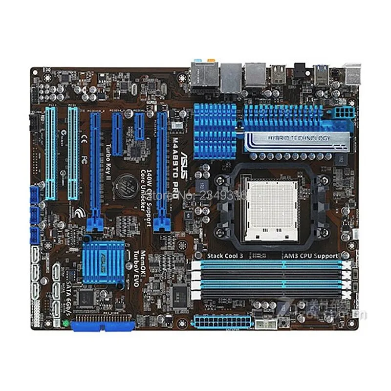 Материнская плата для Asus M4A89TD PRO 890FX Socket AM3 DDR3 оригинальная б/у материнская |