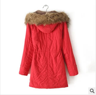 Mince Col Veste Blue Américain army sapphire dark Hiver 2015 Femelle Noir Longue À rose Coton Manteau Nouvelle Rembourré De rouge Style Et Capuchon Green Section Laine Européen orange Blue vZSO6vWwqg