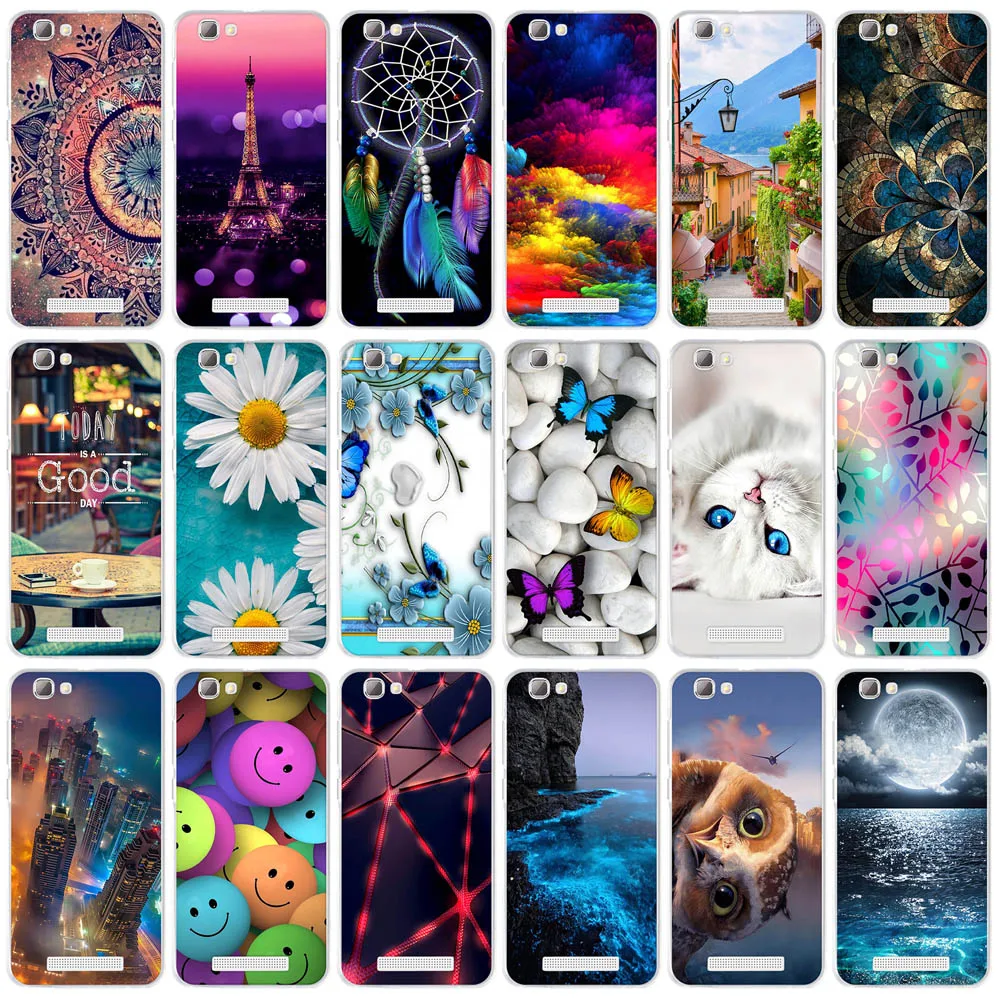 

Soft Silicon Cell Phone Cases For ZTE Blade A610 V6 Max BA610 BA610T BA610C A 610 5.0 inch Cases Cover Flower Shell Skin Housing