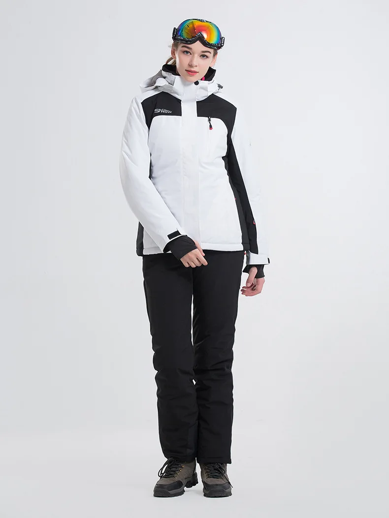 Бренд LANLAKA, лыжная куртка для женщин, куртки для катания на лыжах и сноуборде, теплое зимнее пальто, дышащая женская лыжная куртка