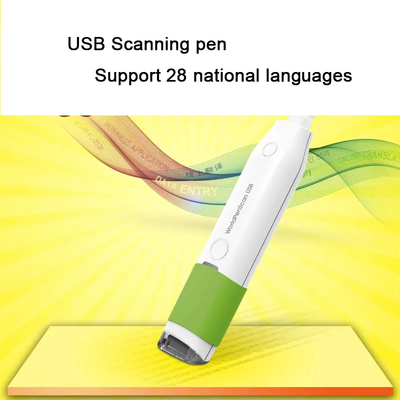USB-ручка с многоязычным сканированием Поддержка арабского английского
