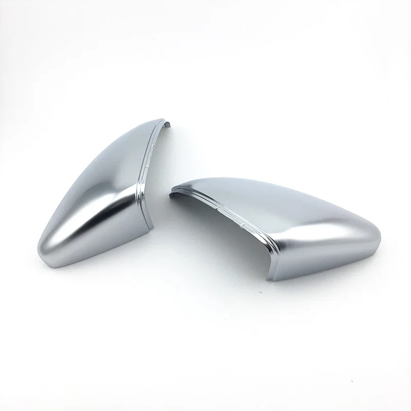 11 Replacement Silver Mirror Caps ABS Matt Chrome Car Side Mirror