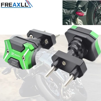 

For Kawasaki Z800 ZR800 2013-2015 Motorbike Frame Sliders Crash Engine Guard Pad CNC Aluminium Motorcycle Side Shield Protector