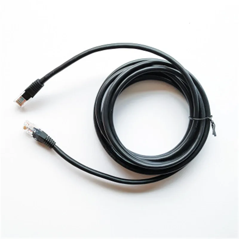 

Super five black pure copper cable 1 m 0.5 m gold-plated LED display finished double-head cable XZWJPF12