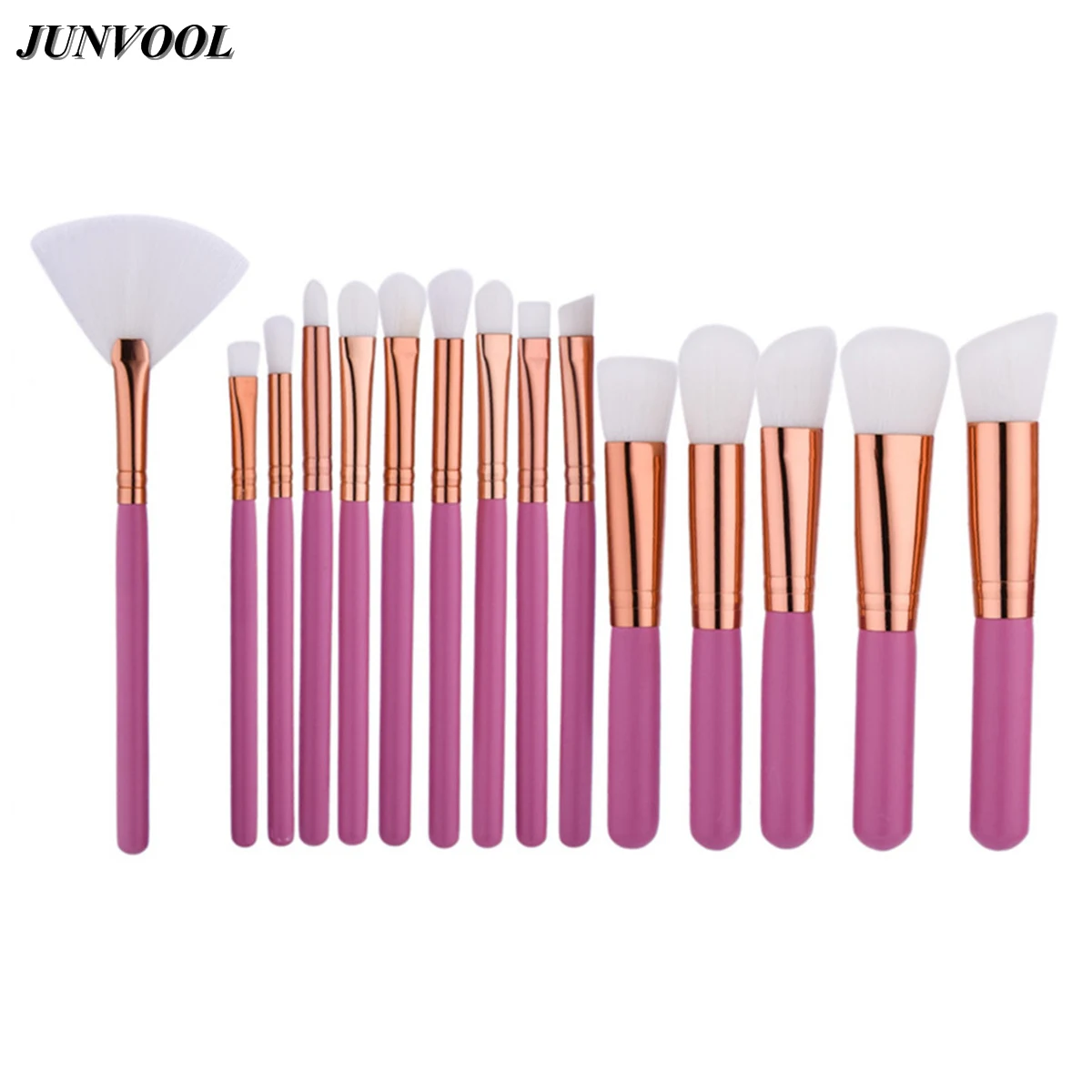 Buy Pink Makeup Brushes Set 15PCS Professional Make Up