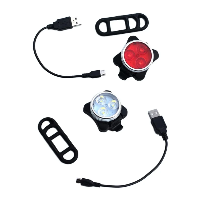 

Outdoor warning light lighting tool portable led bike bicycle front head tail rear lights helmet lamp