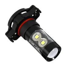 

2 Pcs/lot LED Fog Lamp Daytime Running Light White Color 12 V H16 PS19W 5202 PS24W 50W Car Fog Lights Automobiles Product