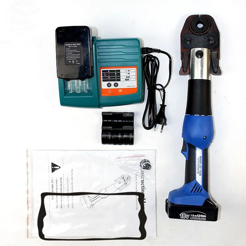 EZ 1528 Rechargeable Electric hydraulic pressure pipe wrench PEX