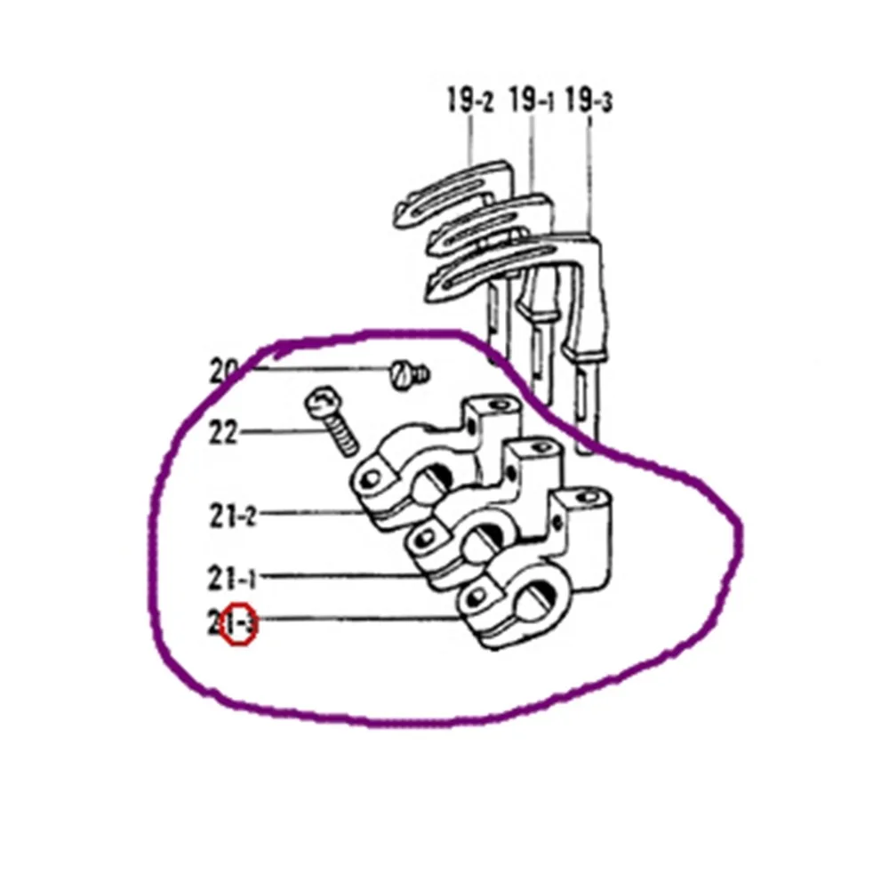 

3SET # 148872-001,148873-001,148874-001 looper holder fit for Brother DT6-B926