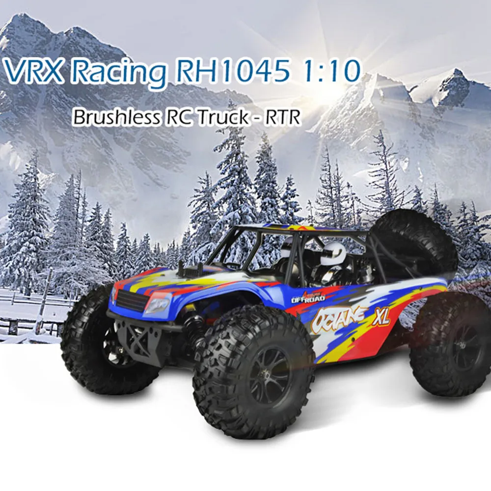 VRX гоночный автомобиль RH1045 RC 1:10 бесщеточный альпинистский пустынный Грузовик