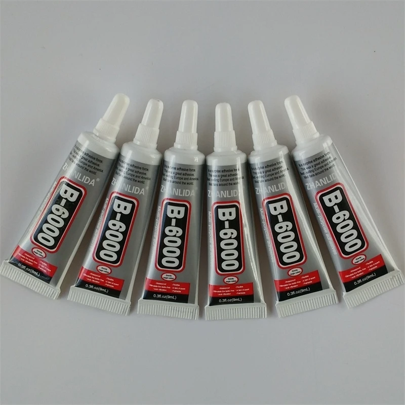 100Pcs/Lot 9ML B6000 Glue For Cell Phone Adhesive Epoxy Resin Diy