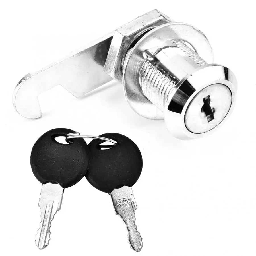 Шкафчики из цинкового сплава замок мебель дверь шкаф Кулачковый Зажим ящика с 2