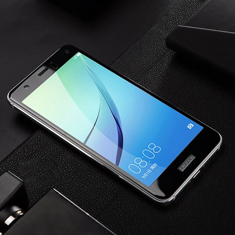 Tempered-Glass-For-Huawei-Nova-5-0-3D-Curved-Full-Cover-Screen-Protector-Carbon-Fiber-Soft