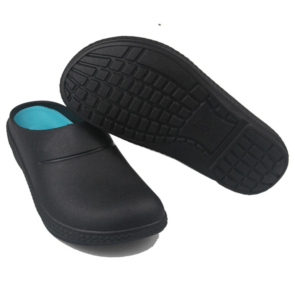  2018 Chef Waiter Shoes Man Non-slip Waterproof Oil-proof kitchen Hotel Cook Work Shoes Breathable L - 32877225273