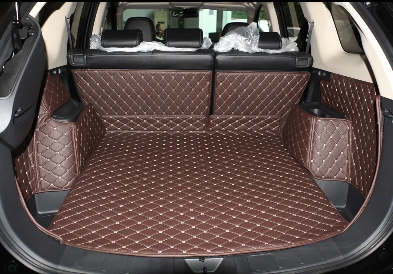 Buy Good! Special trunk mats for Mitsubishi Outlander 5seats 2018 durable cargo