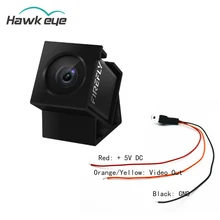 Hawkeye Firefly 160 градусов HD 1080P DVR встроенный микрофон FPV микро экшн-камера мини-камера с кабелем для радиоуправляемого дрона