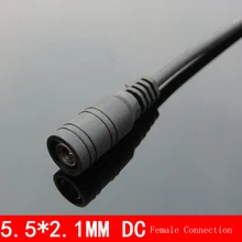 1 шт. 5.5×2.1 DC Женский соединение для Мониторы Мощность Провода adapterr шин переходник 385 370 насос