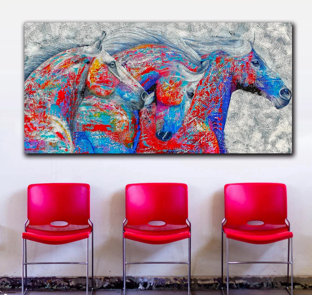 three horses 1